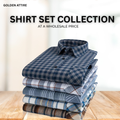 Solar Branded Everyday Shirt - COMBO OF 4