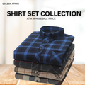 Slate Branded Everyday Shirt - COMBO OF 4