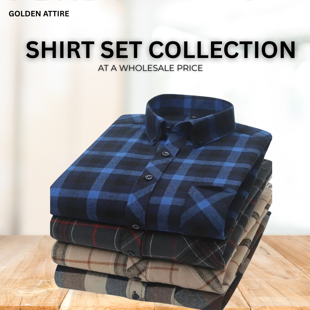 Slate Branded Everyday Shirt - COMBO OF 4