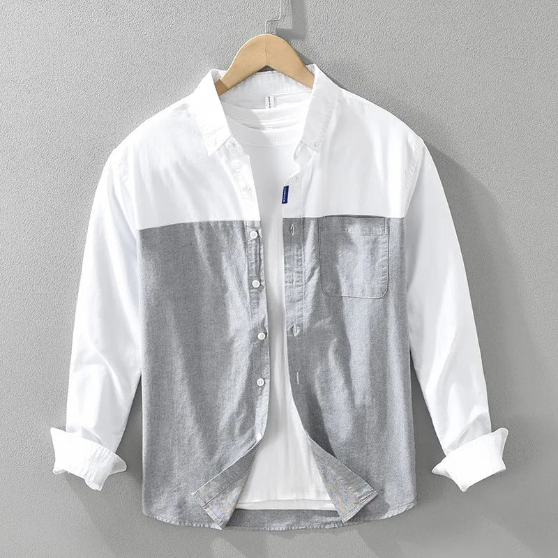 Dual Tone Designer Casual Cotton Shirt | Pack of 2