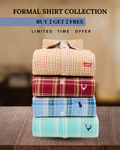 Metro Branded Everyday Shirt - COMBO OF 4