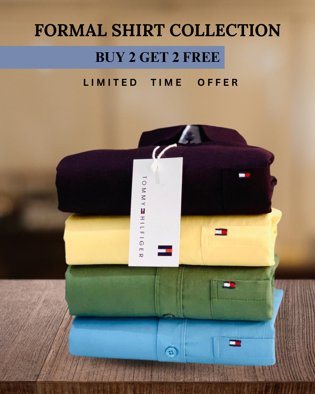 Royal Branded Everyday Shirt - COMBO OF 4