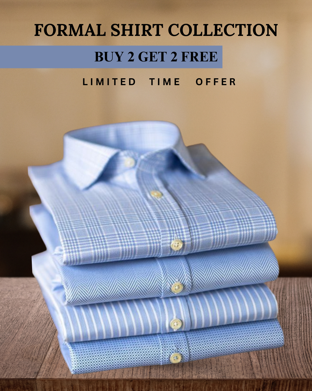Zen Branded Everyday Shirt - COMBO OF 4