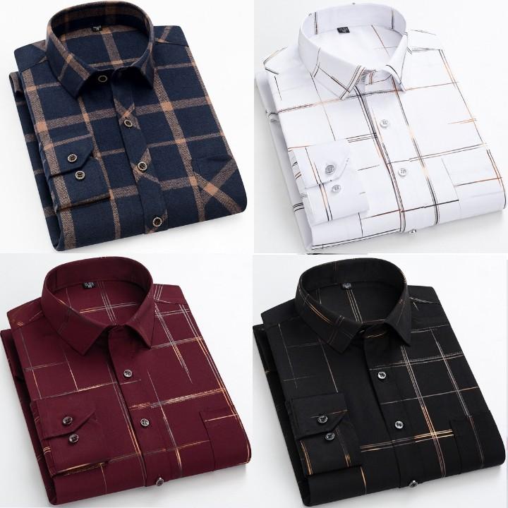 Delta Branded Everyday Shirt - COMBO OF 4