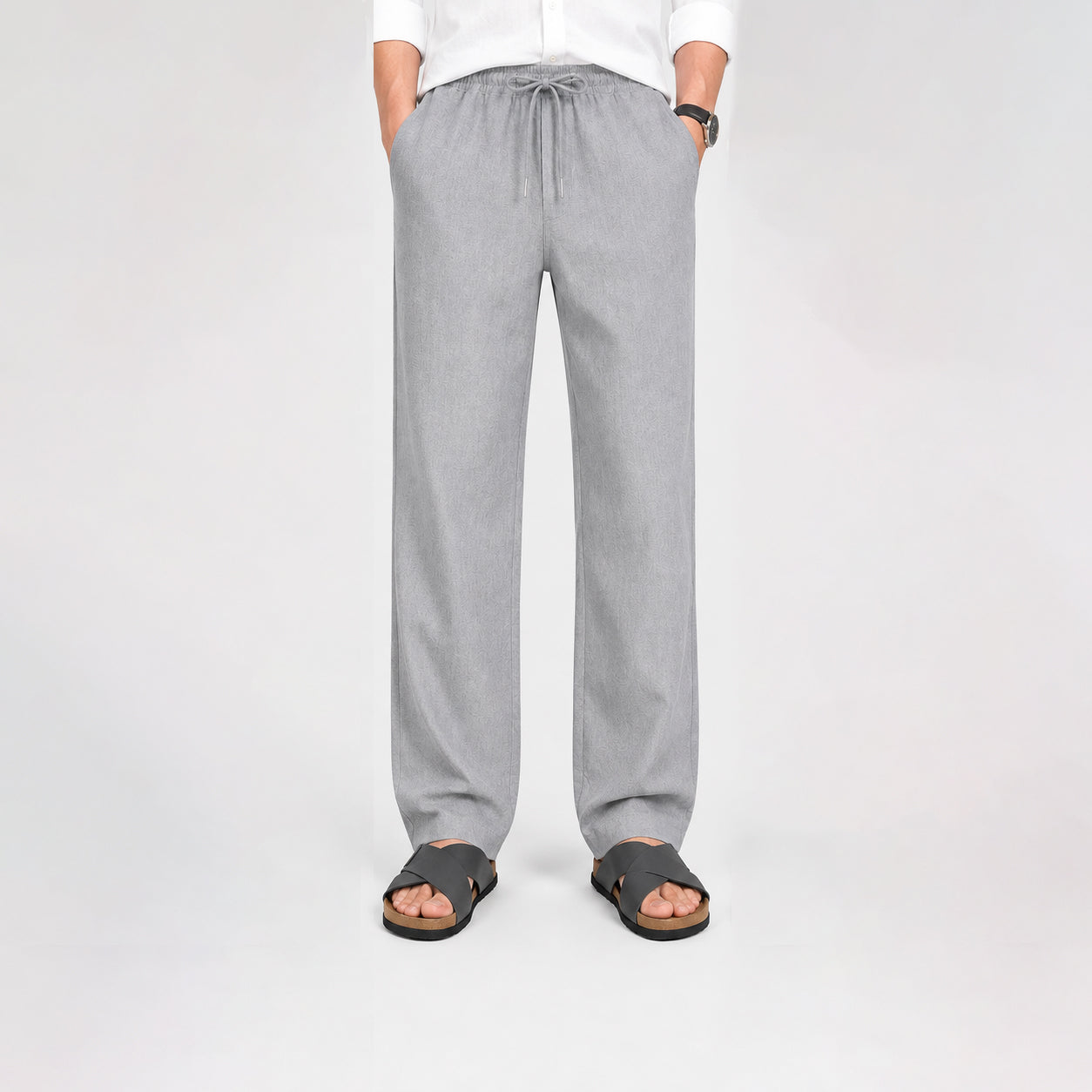 Men's Loose Fit Pants - Soft, breathable cotton-blend | Pack of 3