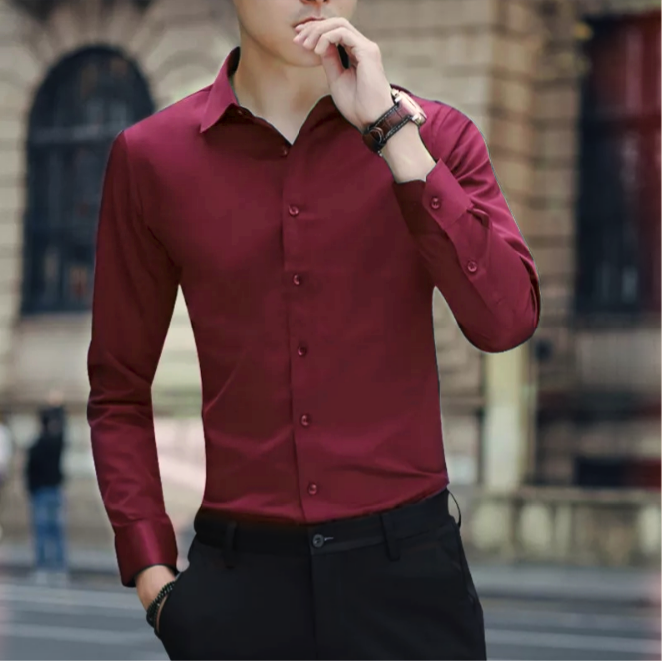 Navy, Pink , Maroon Premium Cotton Casual Shirts Pack Of 3