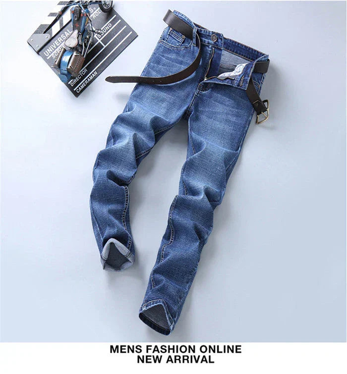 Men's Strectch Straigh Denim Jeans | Pack of 2