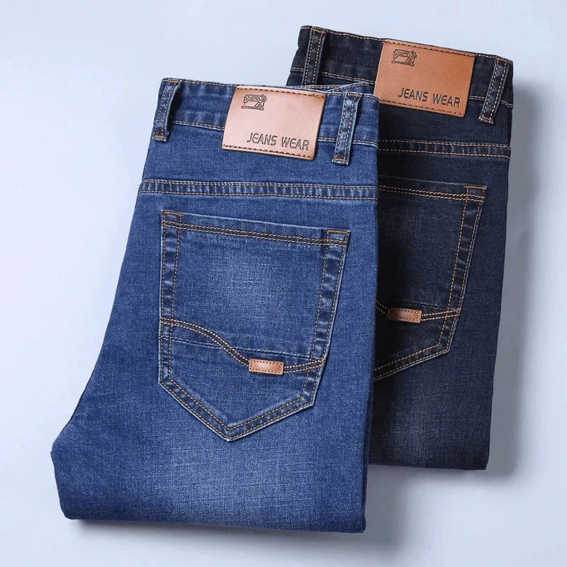 Men's Strectch Straigh Denim Jeans | Pack of 2