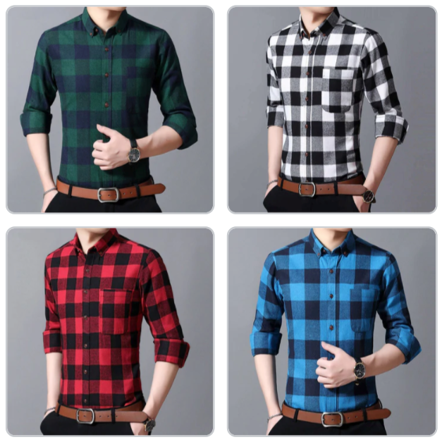 Orchard Branded Everyday Shirt - COMBO OF 4