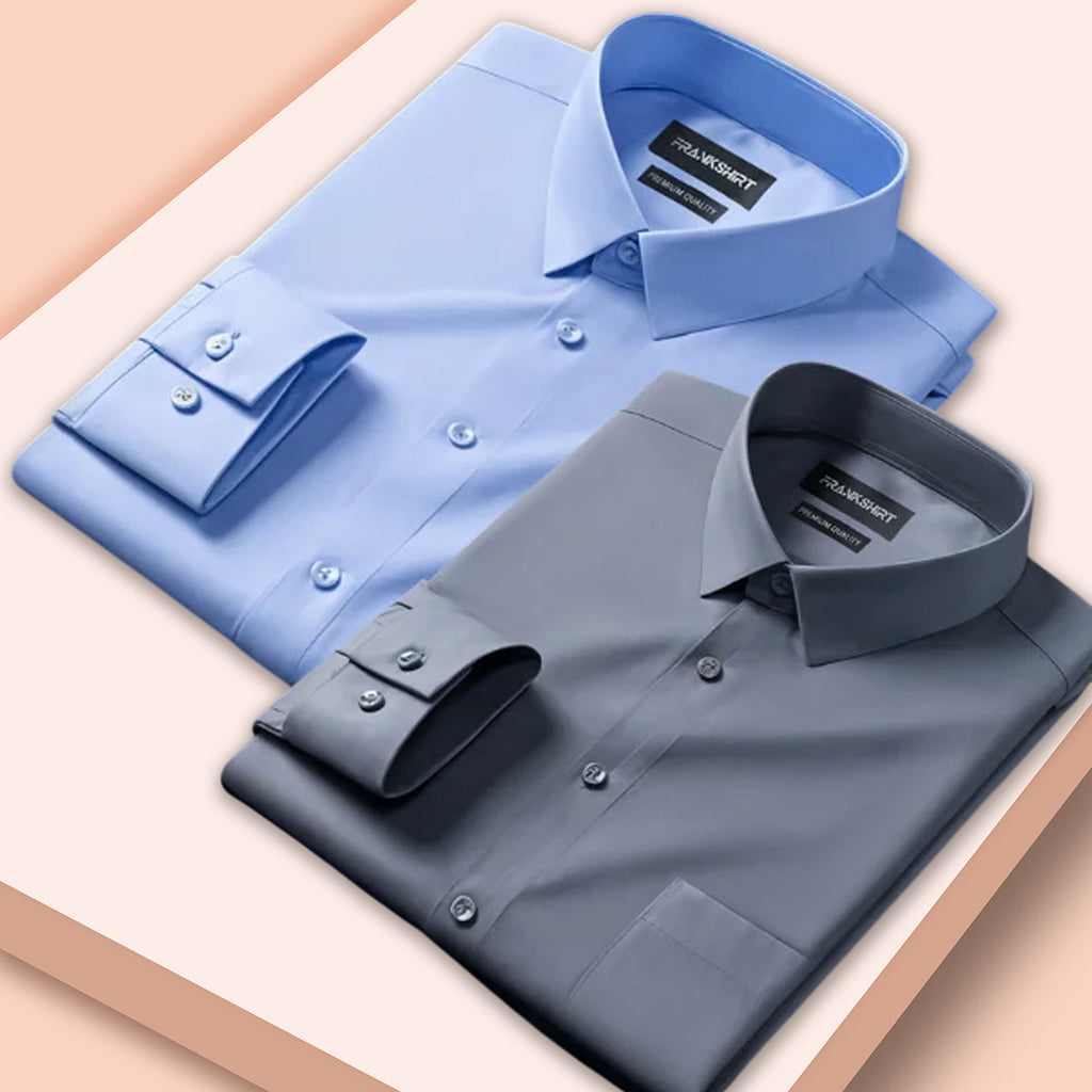 Classic Men’s Cotton Designer Shirt – Combo Of  2