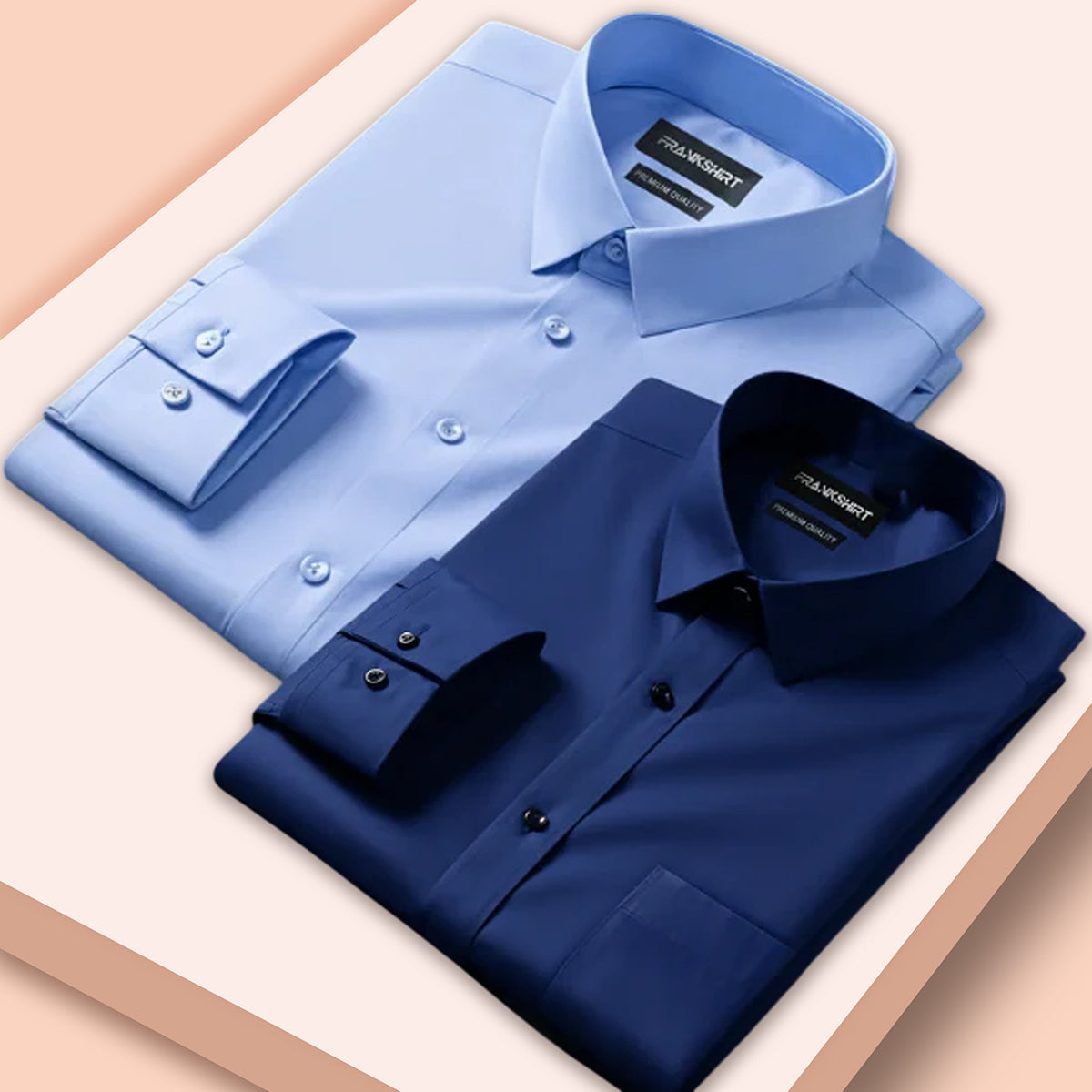 Tide Men’s Cotton Designer Shirt – Combo Of  2