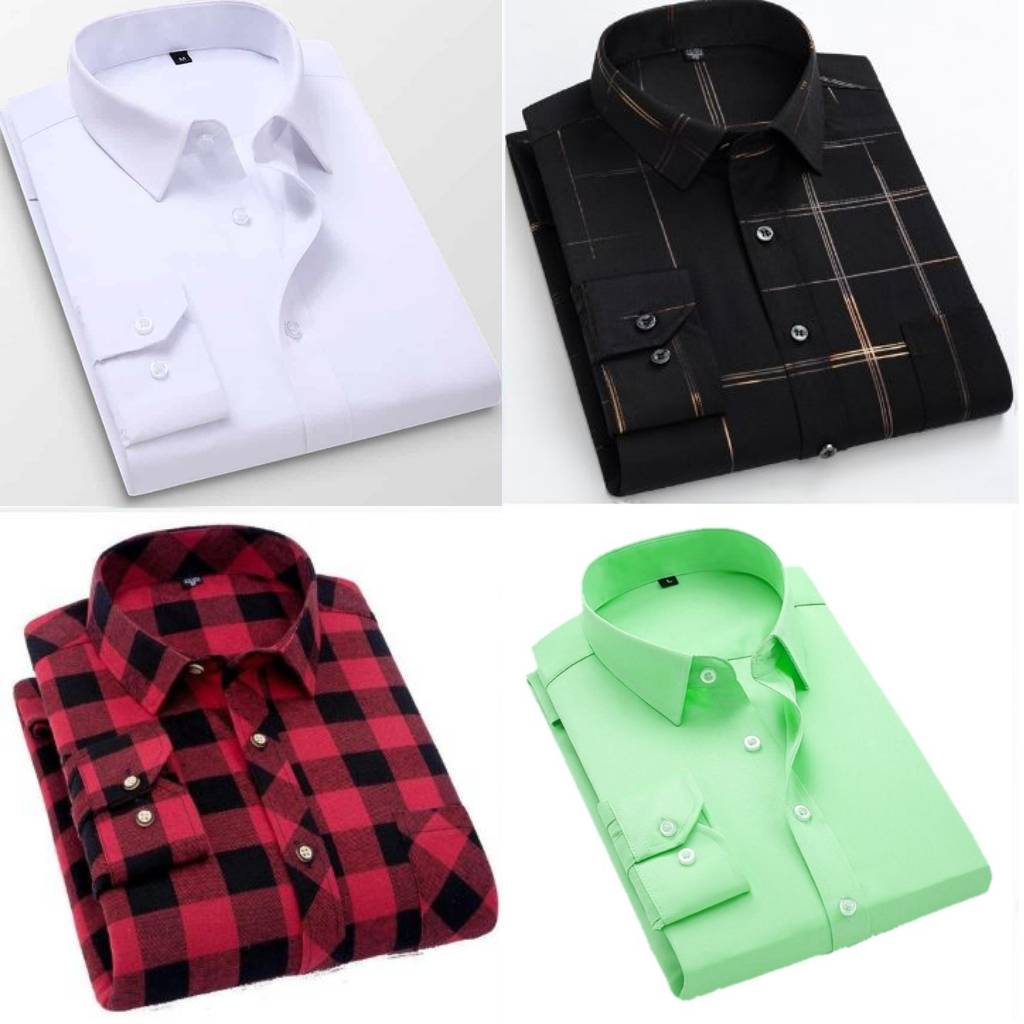 Willow Branded Everyday Shirt - COMBO OF 4