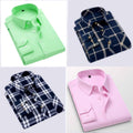 Rustic Branded Everyday Shirt - COMBO OF 4