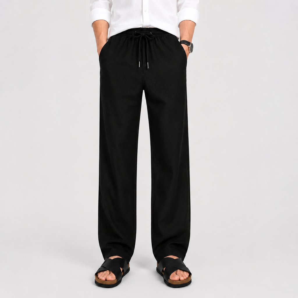 Men's Loose Fit Pants - Soft, breathable cotton-blend | Pack of 3