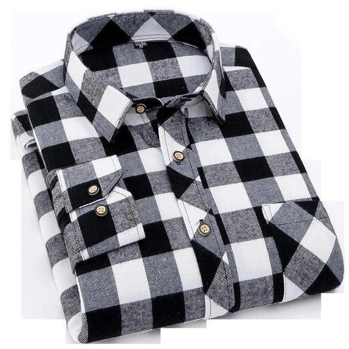 Pack Of 3 Checkred Premium Cotton Casual Shirts