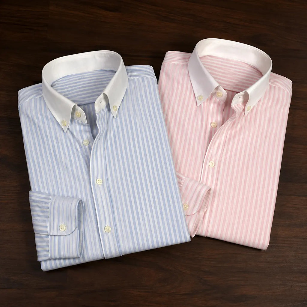 Men's Vintage Wash Designer Casual Cotton Shirt | Pack of 2