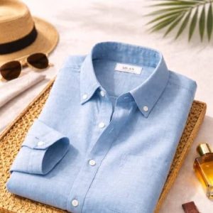 OnZone Everyday Cotton Shirts Mint, Sky Blue, Baby Pink & Peach | Pack of 4