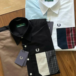Premium Color Block Designer Casual Cotton Shirt | Pack of 2