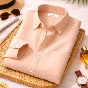 OnZone Everyday Cotton Shirts Mint, Sky Blue, Baby Pink & Peach | Pack of 4