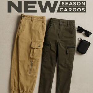 NEW MEN SUMMER CARGO TROUSERS (PACK OF  2)