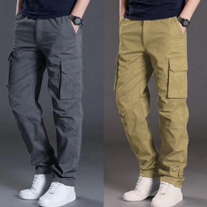 MEN SUMMER CARGO PANTS  (PAIR OF 2)